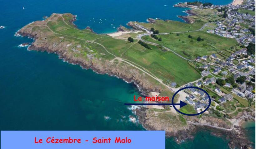 Le Cezembre - Vue 180 Baie St Malo Villa แซ็งต์มาโล ภายนอก รูปภาพ